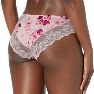 Maidenform NWT Dahlia Pink Comfort Devotion Lace-Back Tanga 40159 8 XL